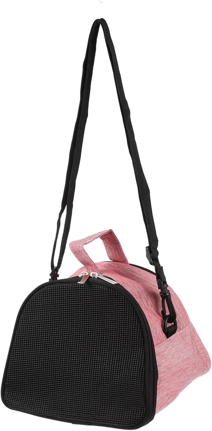 BESPORTBLE Hamster Travel Bag Guinea Pig Carrier Bunny Carrier Rat Carrier Pet Supplies Breathable Mesh Easy to Open Zipper Sturdy for Small Pet Travel