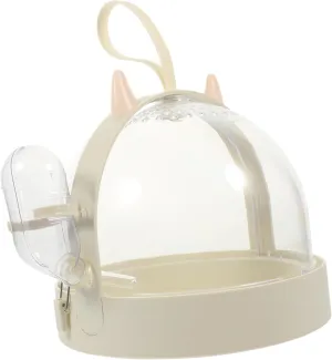 BESPORTBLE Hamster Travel Case Portable Outdoor Carrier Mesh Ventilation for Small Pets