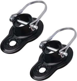 Bike Trailer, Bike Coupler Hitch 2 Pack, Compatible with Instep & Schwinn Bike Trailers, Flat and Angled Coupler for Various Bicycle Sizes, Models and Styles, Instep Bike Trailer Parts