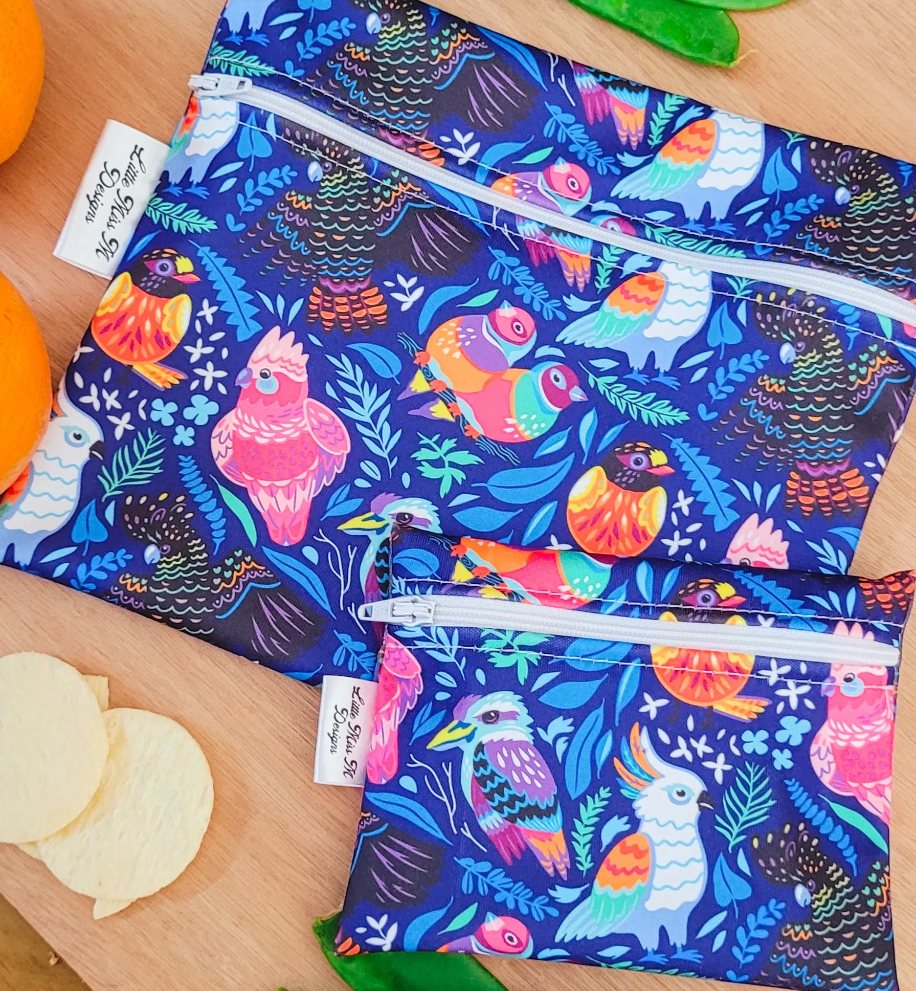 Birds of Australia  Limited Edition Snack / Wet Bag