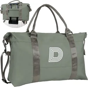 Birthday Gifts for Teen Girls, Initial Travel Duffel Bag, Sports Gym Bag, Personalized Weekender Bag,Monogram Overnight Bag, Birthday Gifts Daughter Gifts Friend Gifts (Letter D)