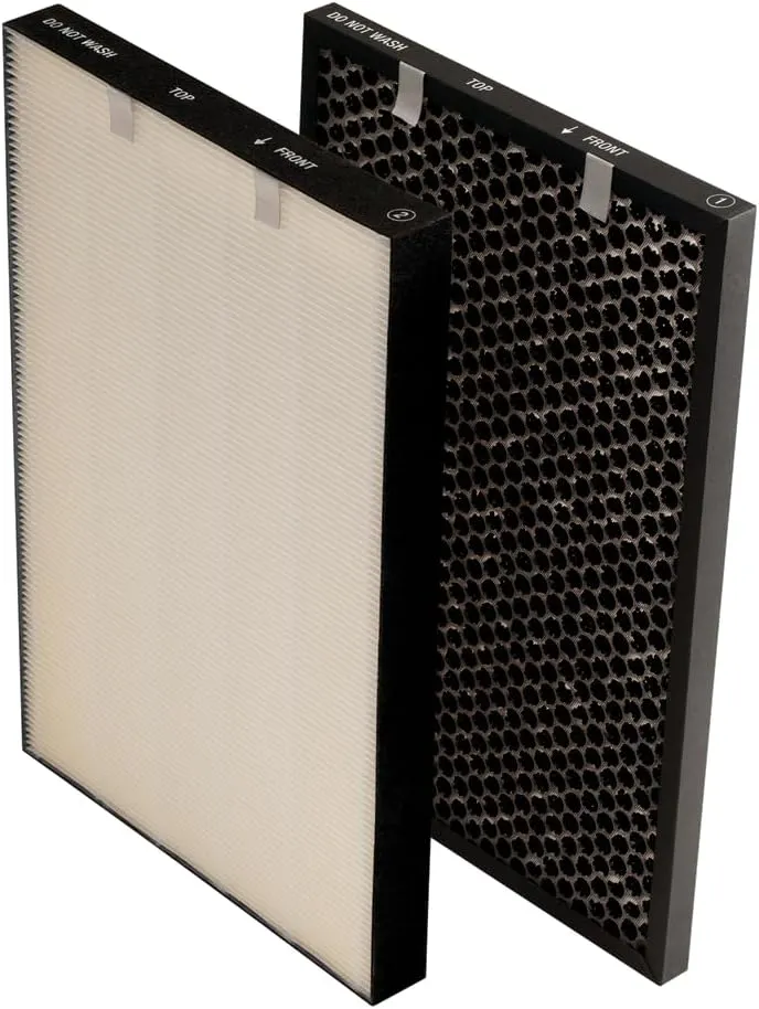 BISSELL air320 Air Purifier Replacement HEPA Filter and Activated Carbon Filter Pack (3314), Black