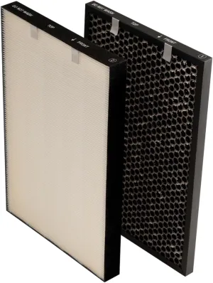 BISSELL air320 Air Purifier Replacement HEPA Filter and Activated Carbon Filter Pack (3314), Black