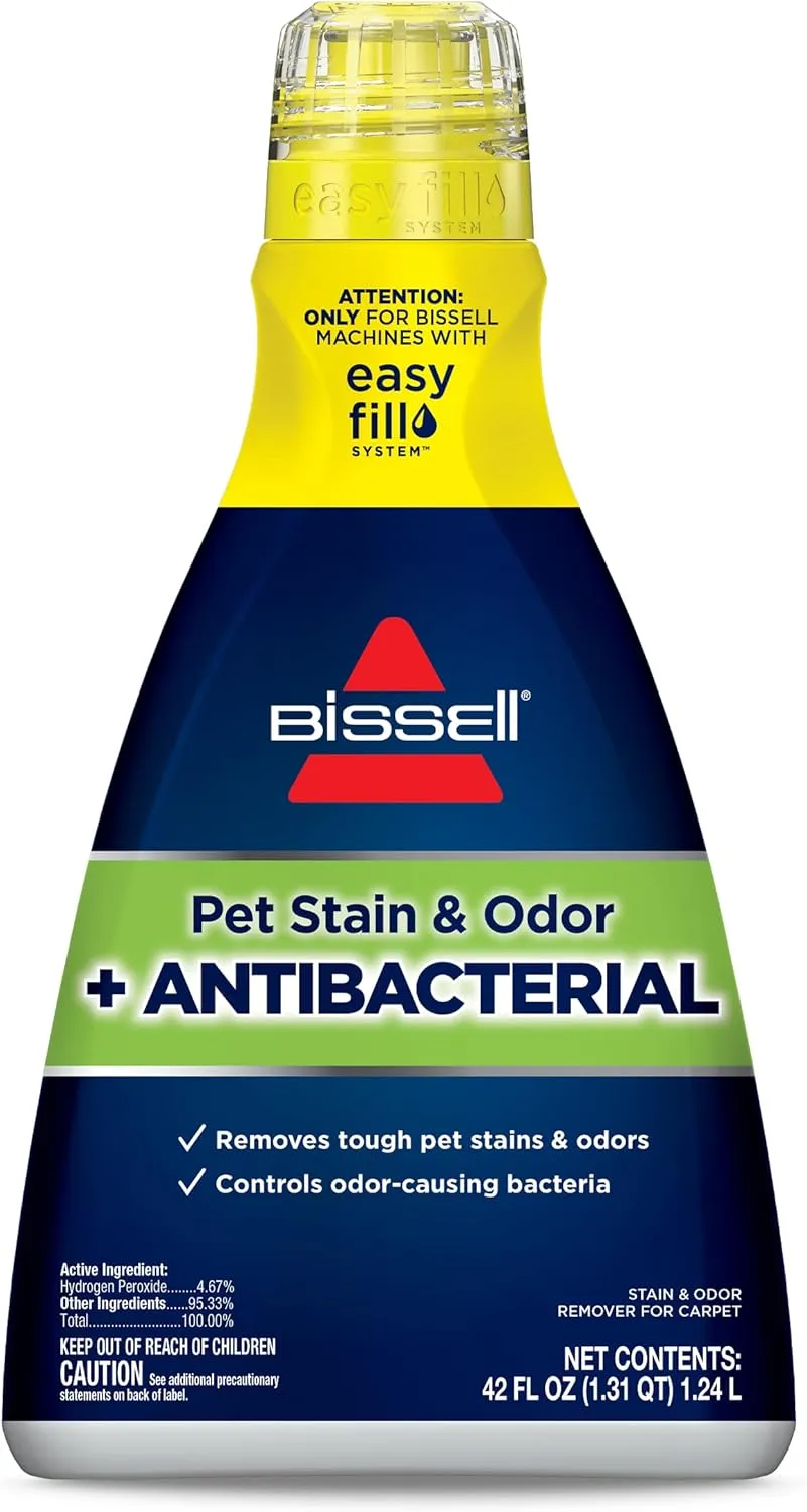 Bissell Pet Stain & Odor Plus Antibacterial 2 in 1 Carpet Formula