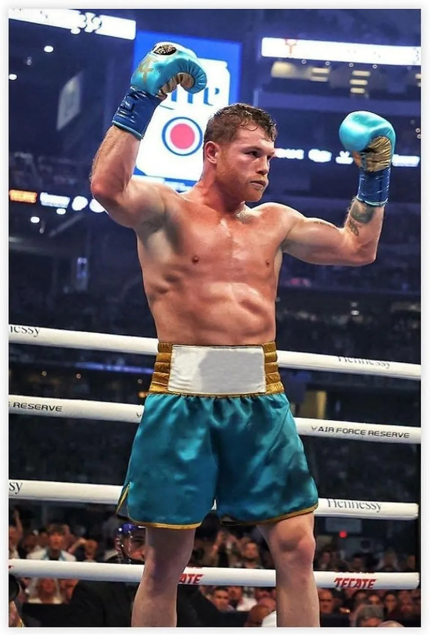 BjixZAx Canelo Alvarez Profession Boxing Athlete Poster16 Canvas Poster Bedroom Living Room Office Decoration Gifts Unframe:12x18inch(30x45cm)