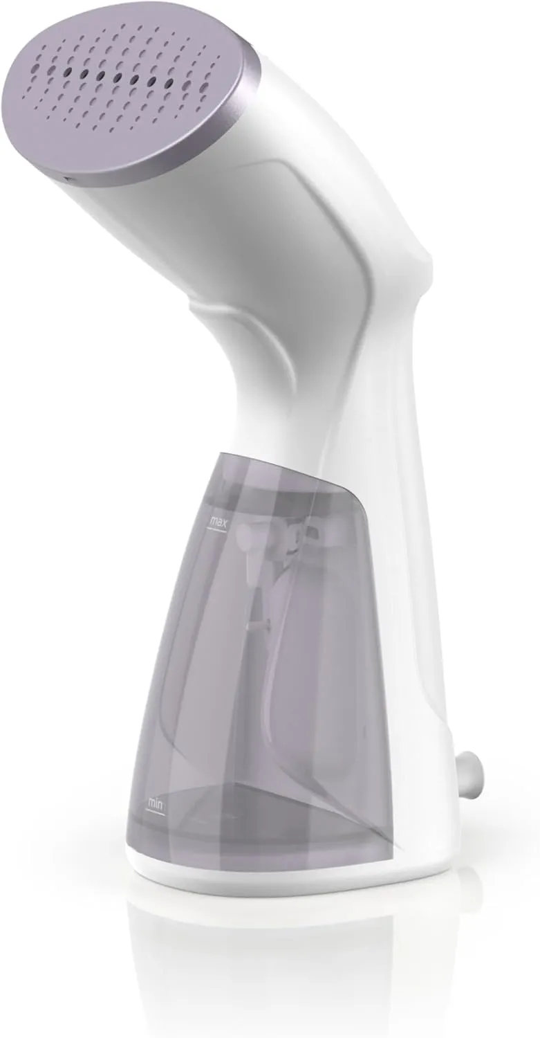 BLACK DECKER Compact Handheld Steamer, HGS012P, 25-Second Heat Up, 1000 Watts, Removes Wrinkles from Fabrics, Clothing and Upholstery
