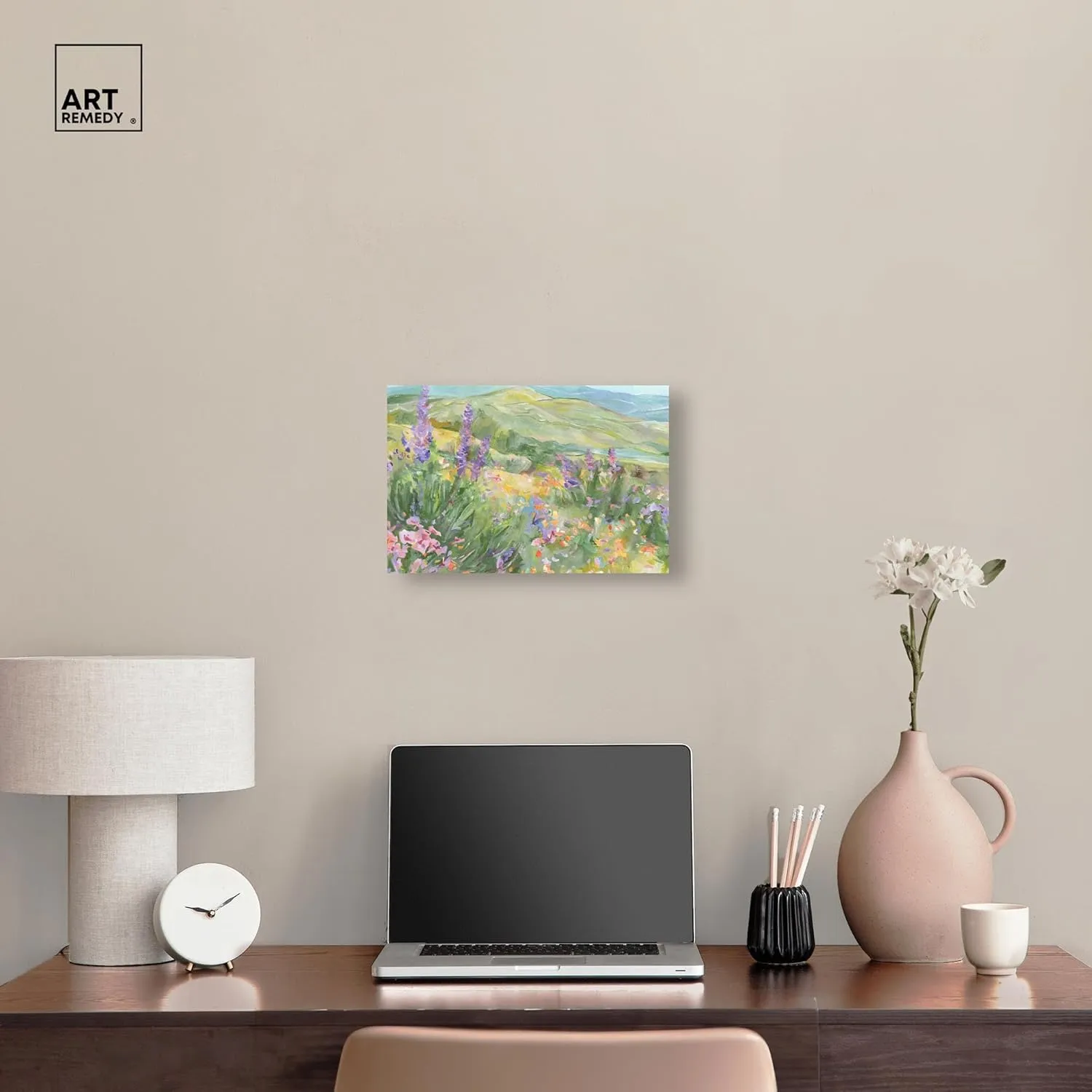 Blooming Fields Canvas Spring Color Prints, Gallery Wrapped, 15 x 10