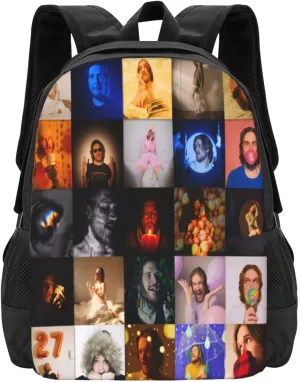 Bo Actors Burnham Backpack Laptop Computer Backpacks Travel Bag Double Shoulder Daypack for Work Hiking 15.6 Inch