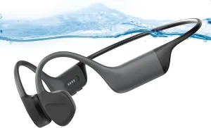 Bone Conduction Headphones Swimming,IP68 Waterproof,Bluetooth 5.4, Built-in 32GB TF Swimming Headphones Underwater Music Player, Open Ear Bluetooth Earbuds