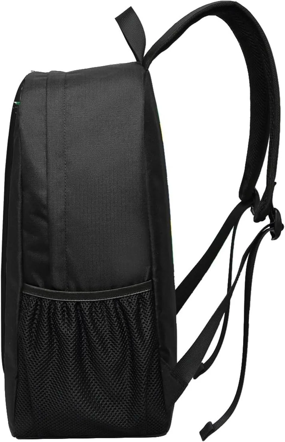 Brazil Flag Casual Backpacks Sports Backpack Large Capacity Travel Rucksack Laptop Daypack with Multi-Pockets Adjustable Strap Work Bag for Hiking