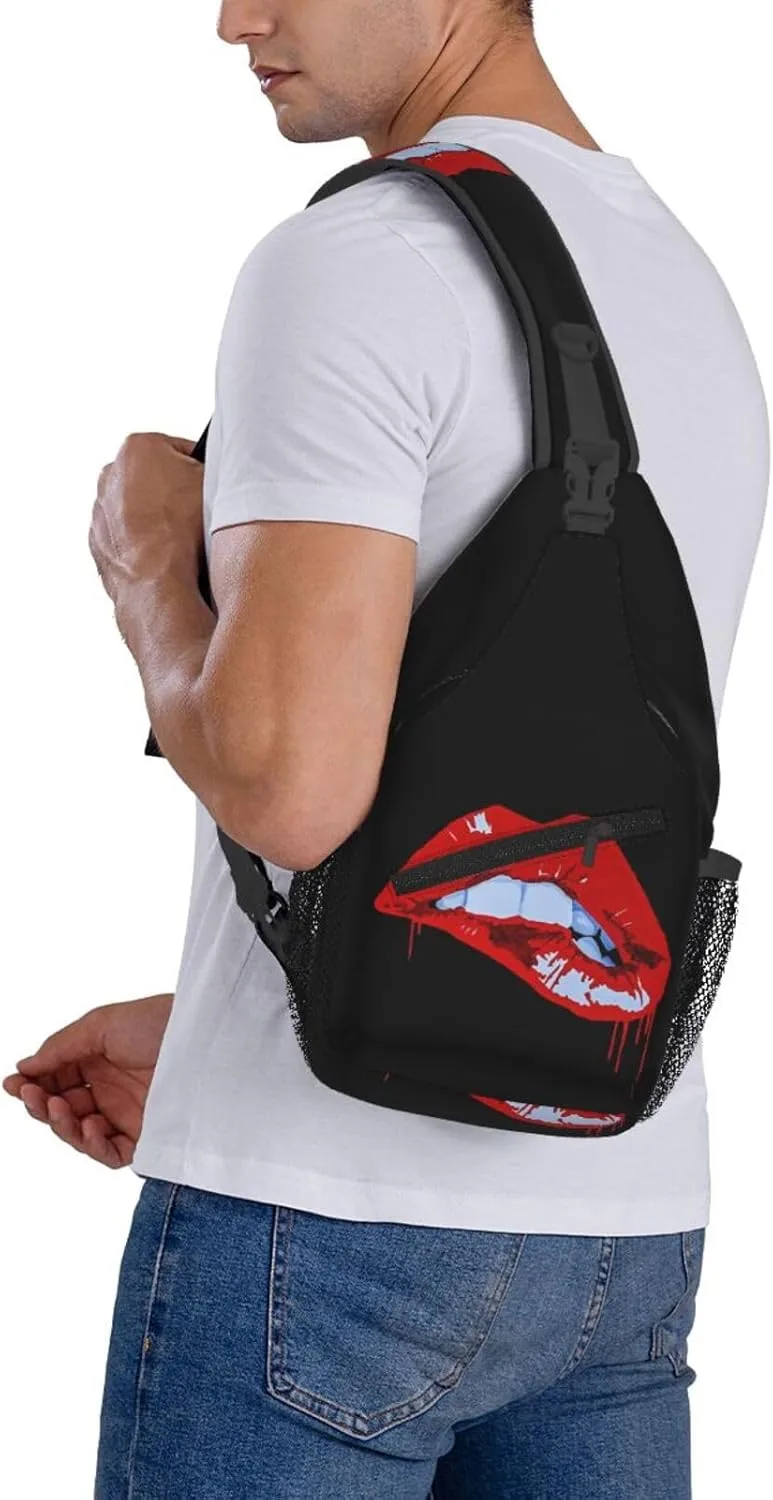 Breast Cancer Awareness Ribbon Faith Hope Love Sunflower Crossbody Bag Sling Bag Chest Bags Travel Shoulder Backpack