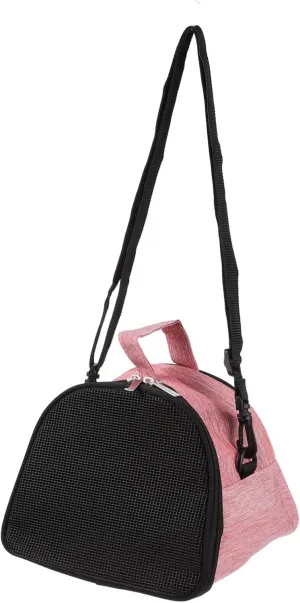 Breathable Portable Guinea Pig Carrier Bag Pet Travel Sling for Hamsters Rats and Animals Durable Design for Outdoor Use Comfortable Mesh Air