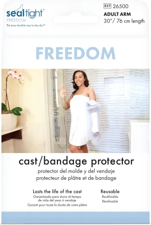 Brownmed - Seal-Tight Freedom Universal Cast & Bandage Protector - Adult Arm Cast Protector for Shower & Swimming - Reusable, Waterproof Cast Shower Cover - Adult Arm