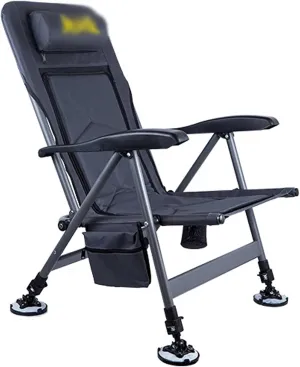 BTZHY Recliner Chair,Multi-Functional Foldable Fishing Chair,Ultra-Light Portable Recliner,Collapsible Multi-Position Adjustable Backrest,for Picnics,Hiking,Garden.