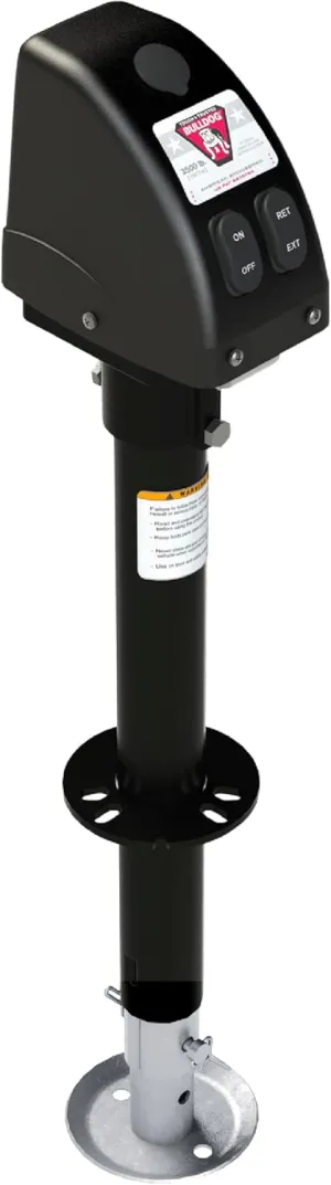 Bulldog 500187 Black A-Frame Jack with Powered Drive, 3,500 lbs.
