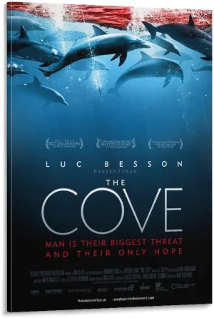 Canvas Movie Poster,The Cove,Marine Ecological Protection Documentary (5) Poster Cool Artworks Painting Wall Art Canvas Prints Hanging Picture Home Decor Posters 12x18inch(30x45cm)