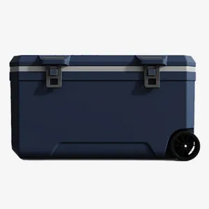 Car Camping Coolers for SsangYong Korando/Musso/Rexton/Torres/Actyon/Chairman, Waterproof Portable Cooler, Leak Proof Picnic Insulated Bag, Ultra-Light Premium Ice Chest Box,C-Blue-120L