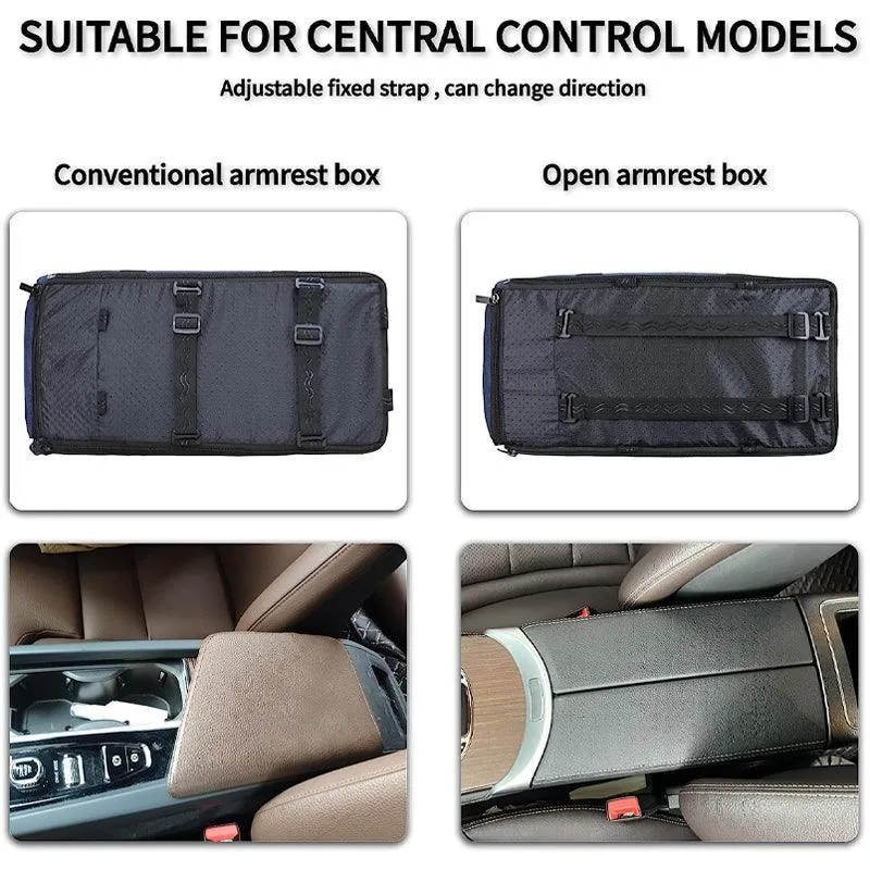 Car Pet Seat Auto Seat Center Console Dog Cat Nest Pad Removable Pet Carrier