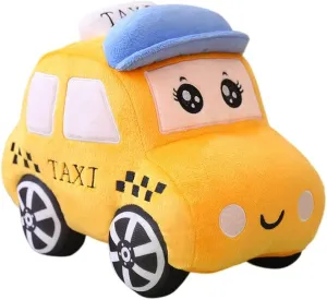 Car Plush Toy Soft Stuffed Car Plush Pillow Toy CuteTractor Cartoon Throw Pillow Plushie Gifts for Kids Birthday Christmas Party (Car)