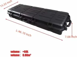 Car Roof Lockable Storage Box Carrier Camping Gear Case Cargo Box fits for Cadillac XT5 2016-2023 2024