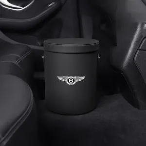Car Trash Can for Bentley Continental GT Speed/Continental Supersports 2003-2018 Car Storage Bag Multifunction Car Organiser Car & Desktop Trash Cans Car Accessories,Black