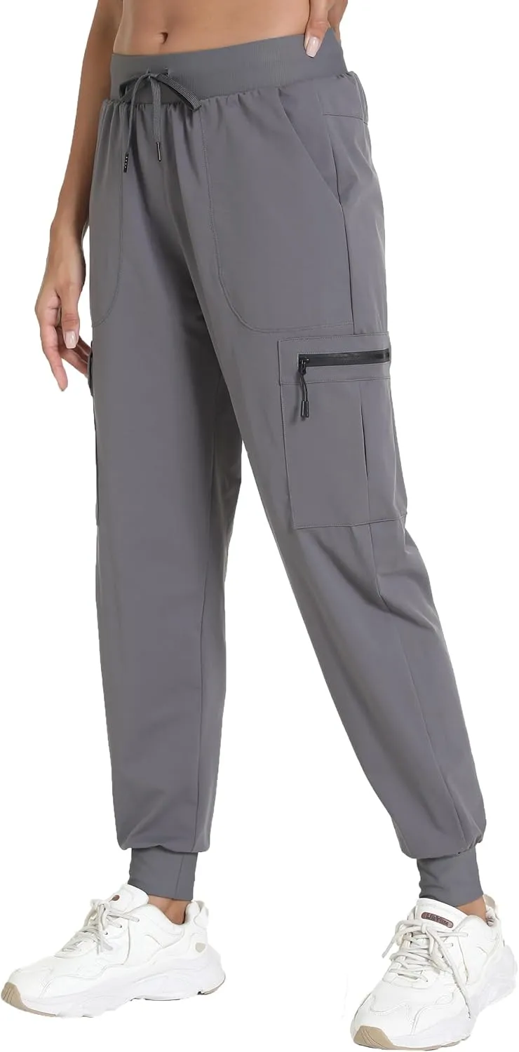 Cargo Pants for Women with Pocket Workout Athletic Joggers Lightweight Casual Travel Outdoor Camping Hiking Pants