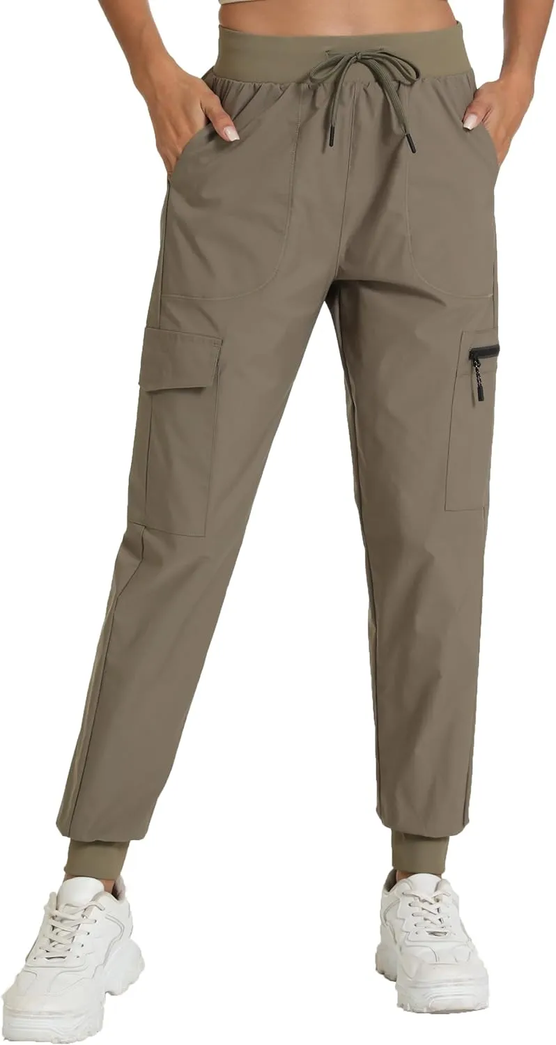 Cargo Pants for Women with Pocket Workout Athletic Joggers Lightweight Casual Travel Outdoor Camping Hiking Pants