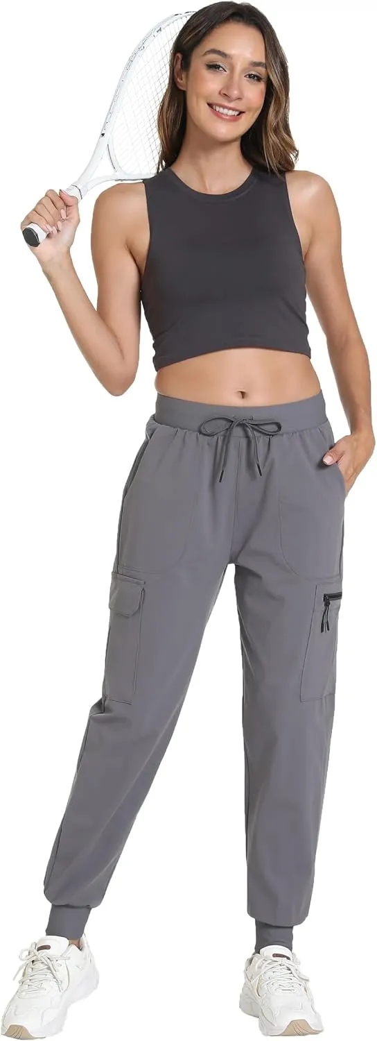 Cargo Pants for Women with Pocket Workout Athletic Joggers Lightweight Casual Travel Outdoor Camping Hiking Pants