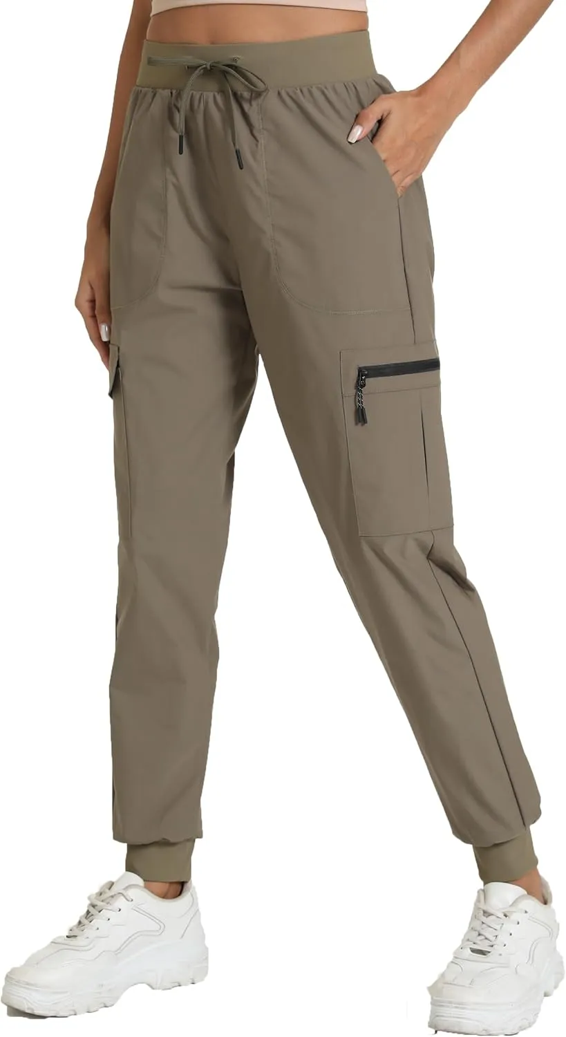 Cargo Pants for Women with Pocket Workout Athletic Joggers Lightweight Casual Travel Outdoor Camping Hiking Pants