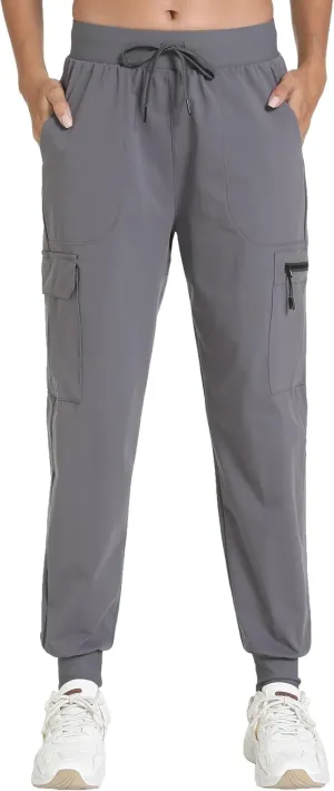 Cargo Pants for Women with Pocket Workout Athletic Joggers Lightweight Casual Travel Outdoor Camping Hiking Pants