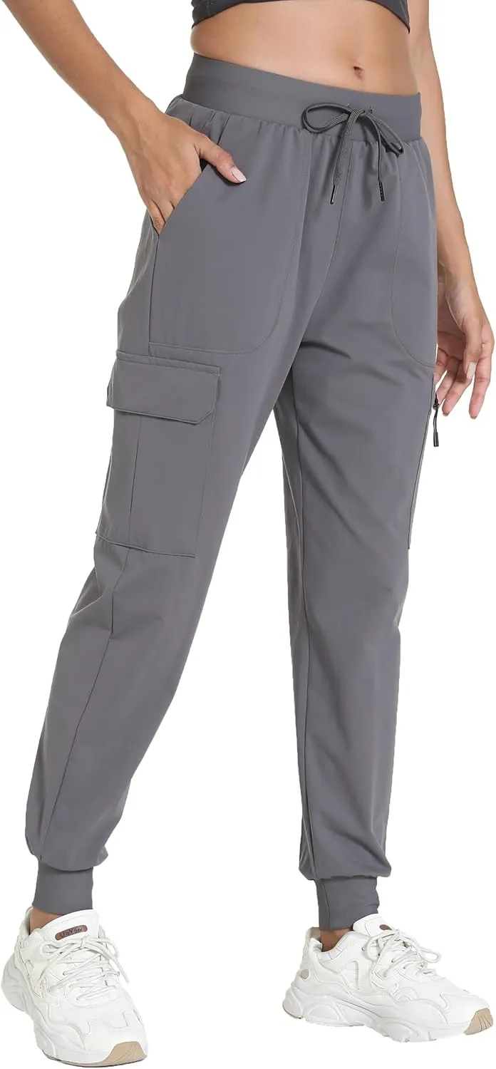 Cargo Pants for Women with Pocket Workout Athletic Joggers Lightweight Casual Travel Outdoor Camping Hiking Pants