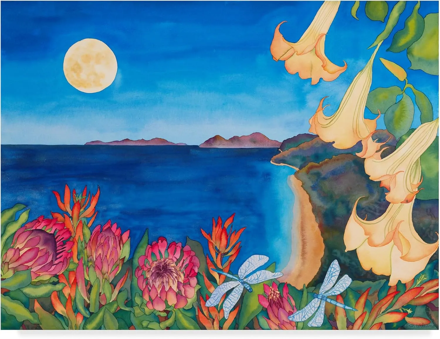 Carissa Luminess 'Full Moon Transformation' Canvas Art