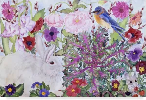 Carissa Luminess 'Peaceable Garden' Canvas Art