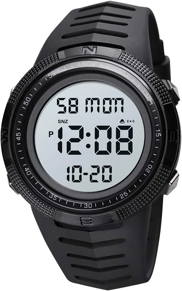Carlien Mens Quartz Watch Luxury Stainless Steel Mesh Belt Multifunctional Waterproof Wristwatch
