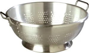 Carlisle FoodService Products 60279 Dura-Ware Standard Weight Commercial Colander, 11 Quart
