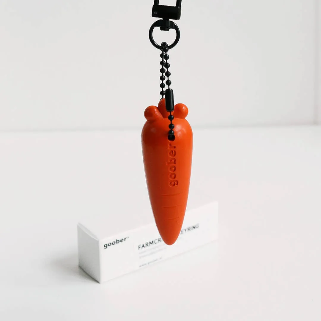 Carrot Farm Crayon Key Ring