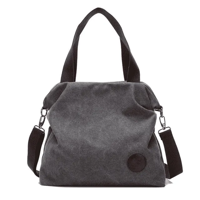 Casual Large Capacity Leather Shoulder Bag for Women