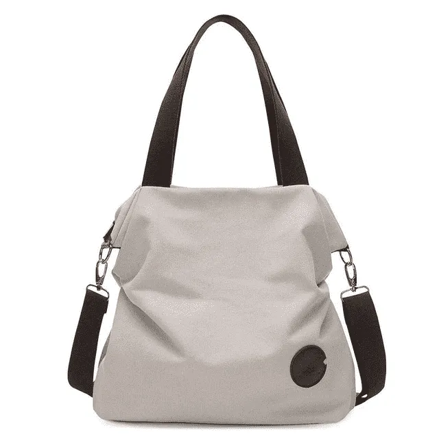 Casual Large Capacity Leather Shoulder Bag for Women
