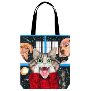 Cat Home Alone Tote Bags (Pack of 50)
