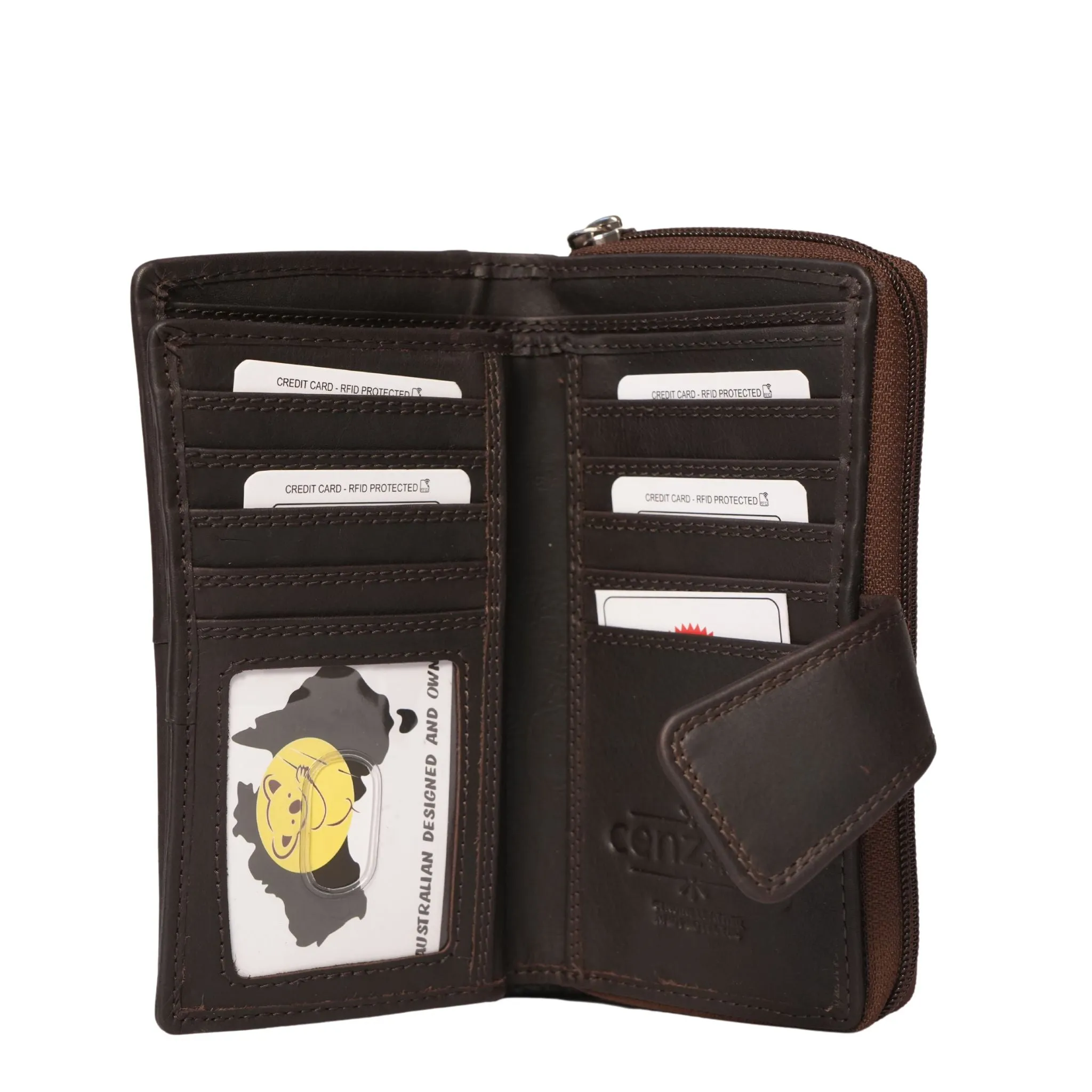 Cenzoni Hairon Ladies Long Wallet - ZHLW4493