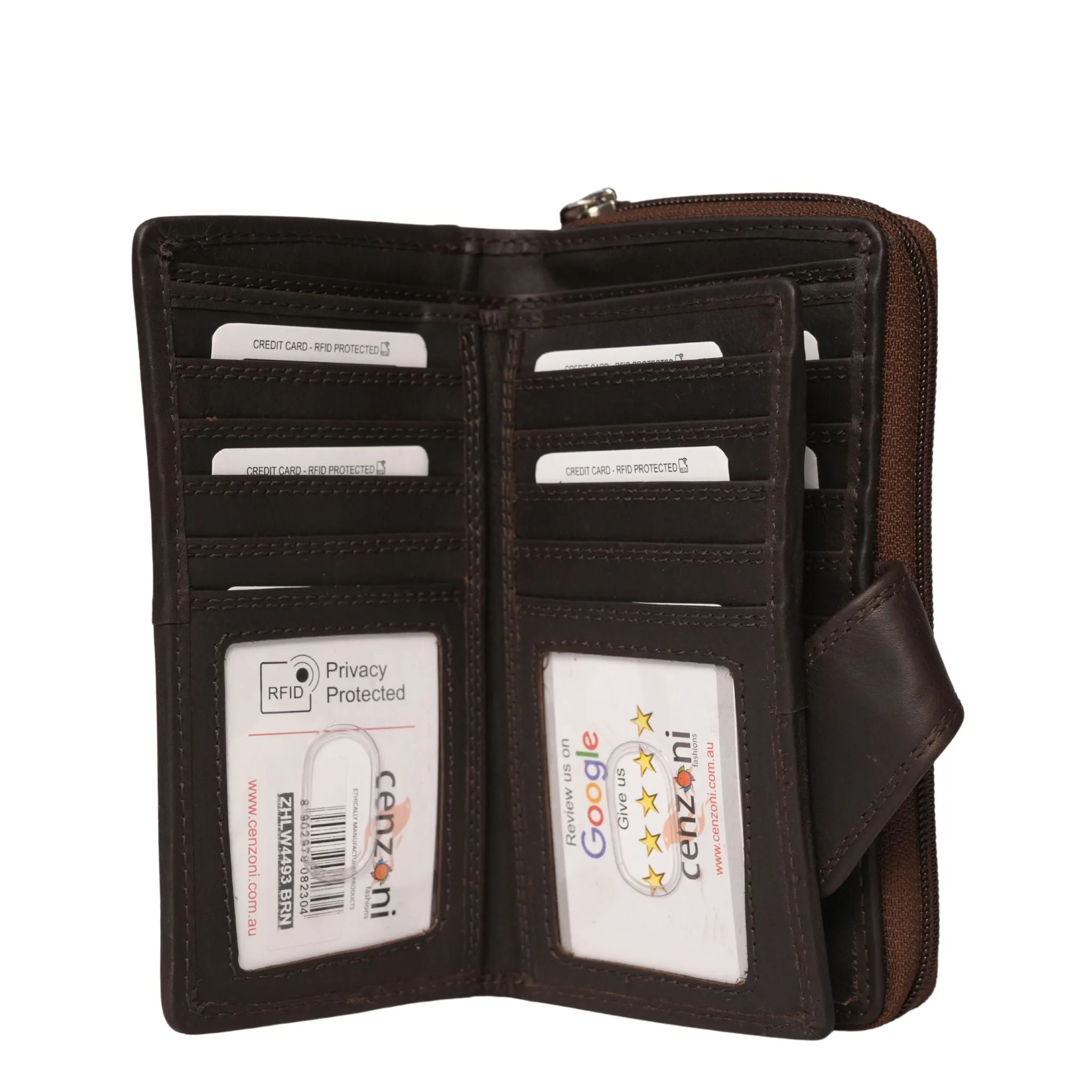 Cenzoni Hairon Ladies Long Wallet - ZHLW4493