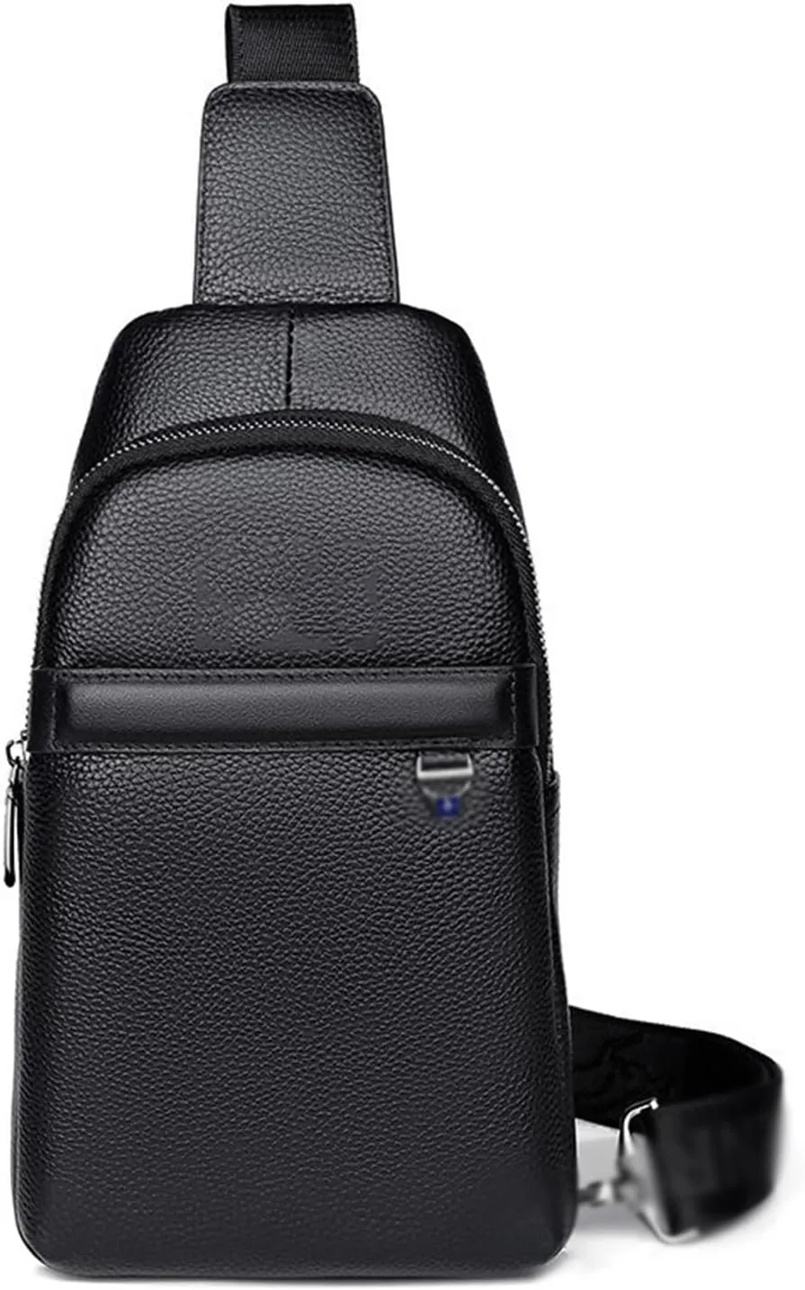 Chest Bag 1 Shoulder Bag Crossbody Bag Layer Backpack Men's Bag Multi-Functional Small Body Bag