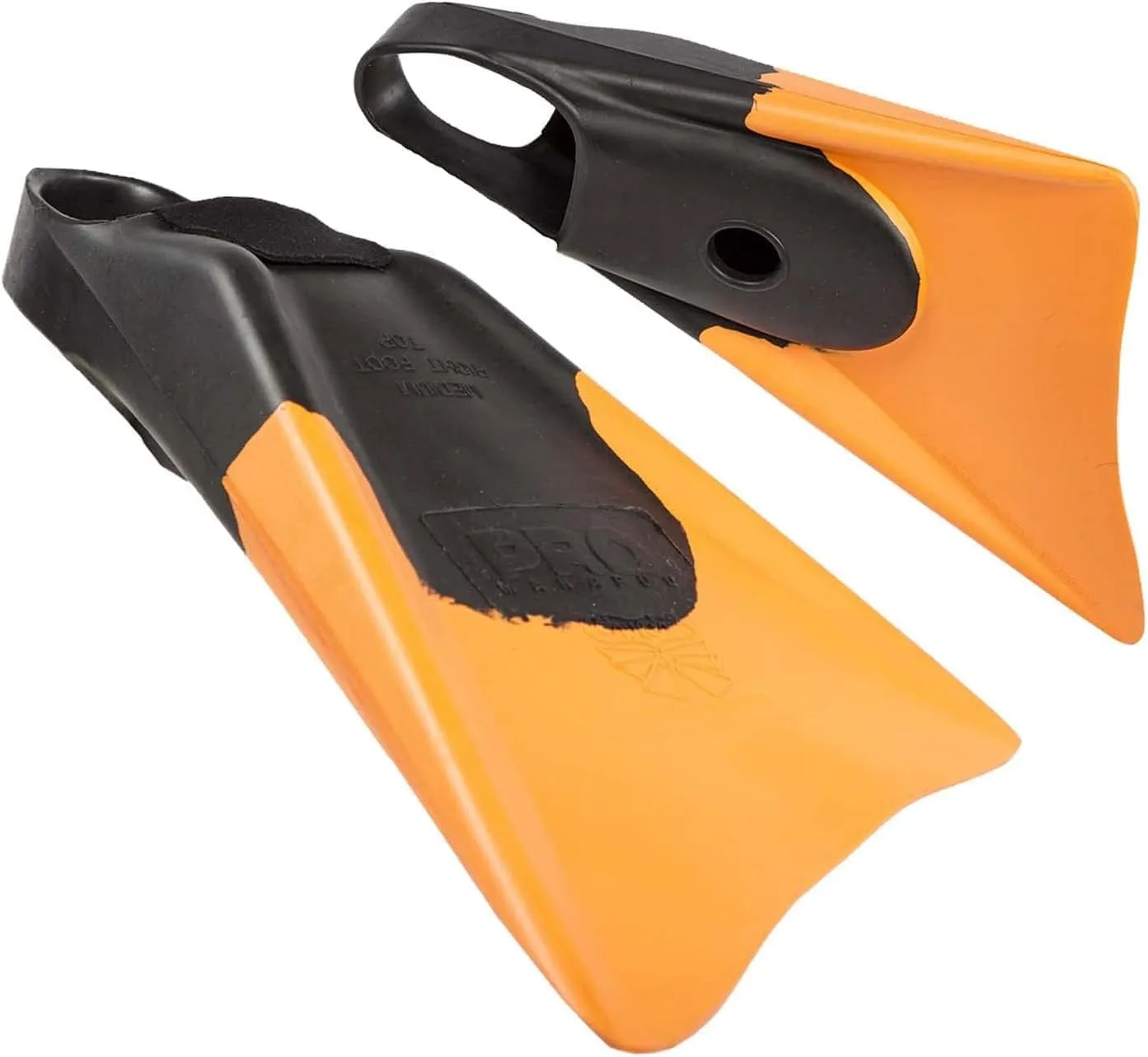Churchill Makapuu PRO Swimfins | Dolphin Swim Fin Bundled with Heel Pad & Fin Cushion (Check Sizing!)