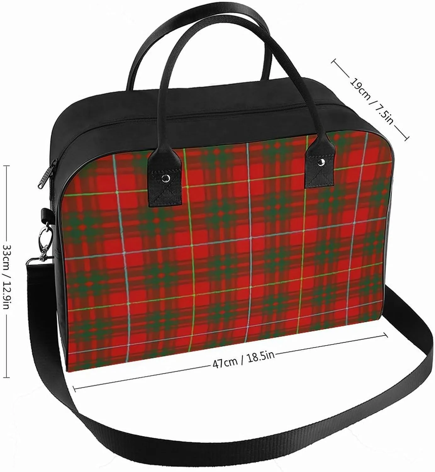 Clan MacArthur Arthur Fashionable Large Capacity Travel Handbag Unisex
