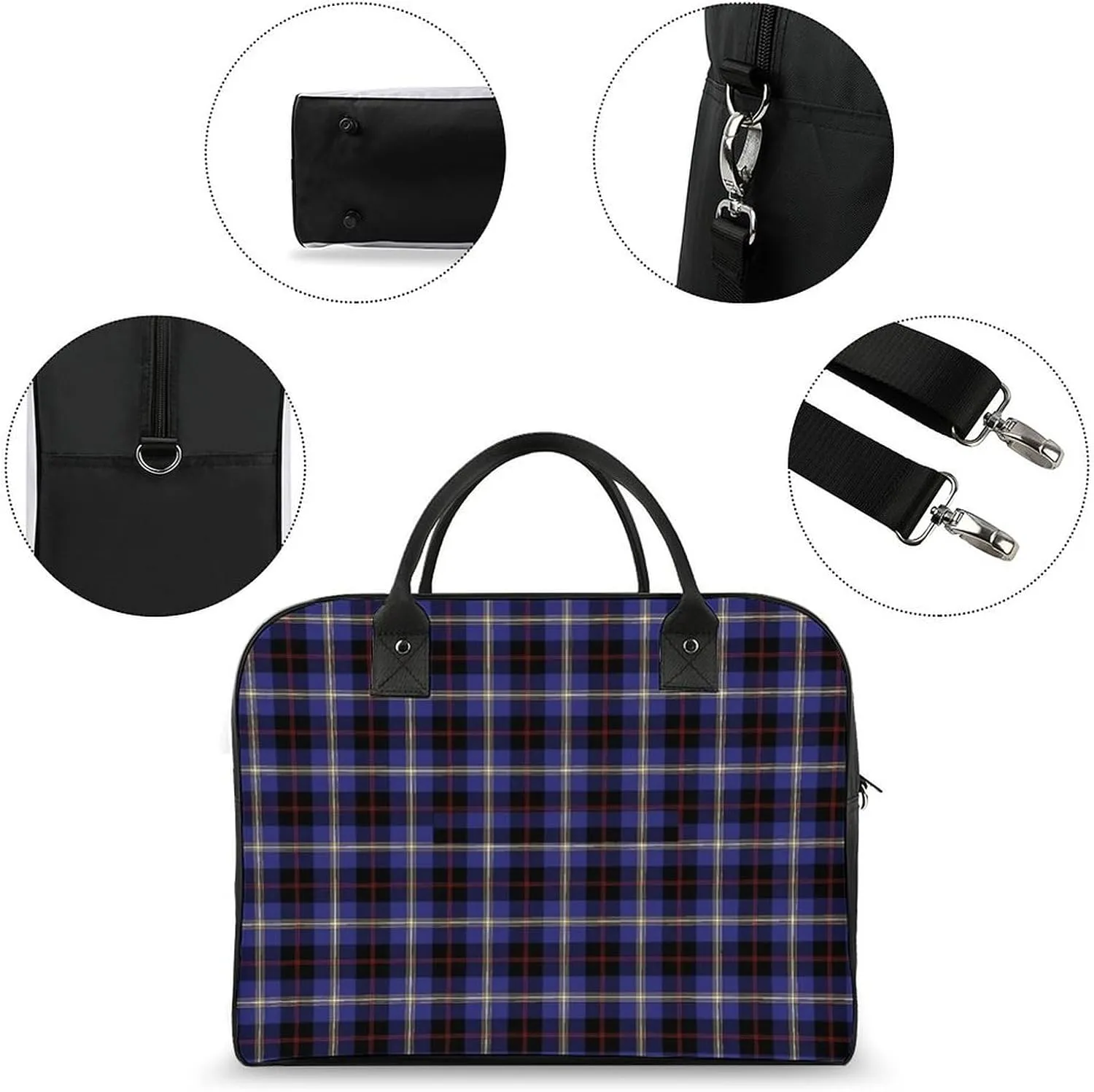 Clan MacArthur Arthur Fashionable Large Capacity Travel Handbag Unisex