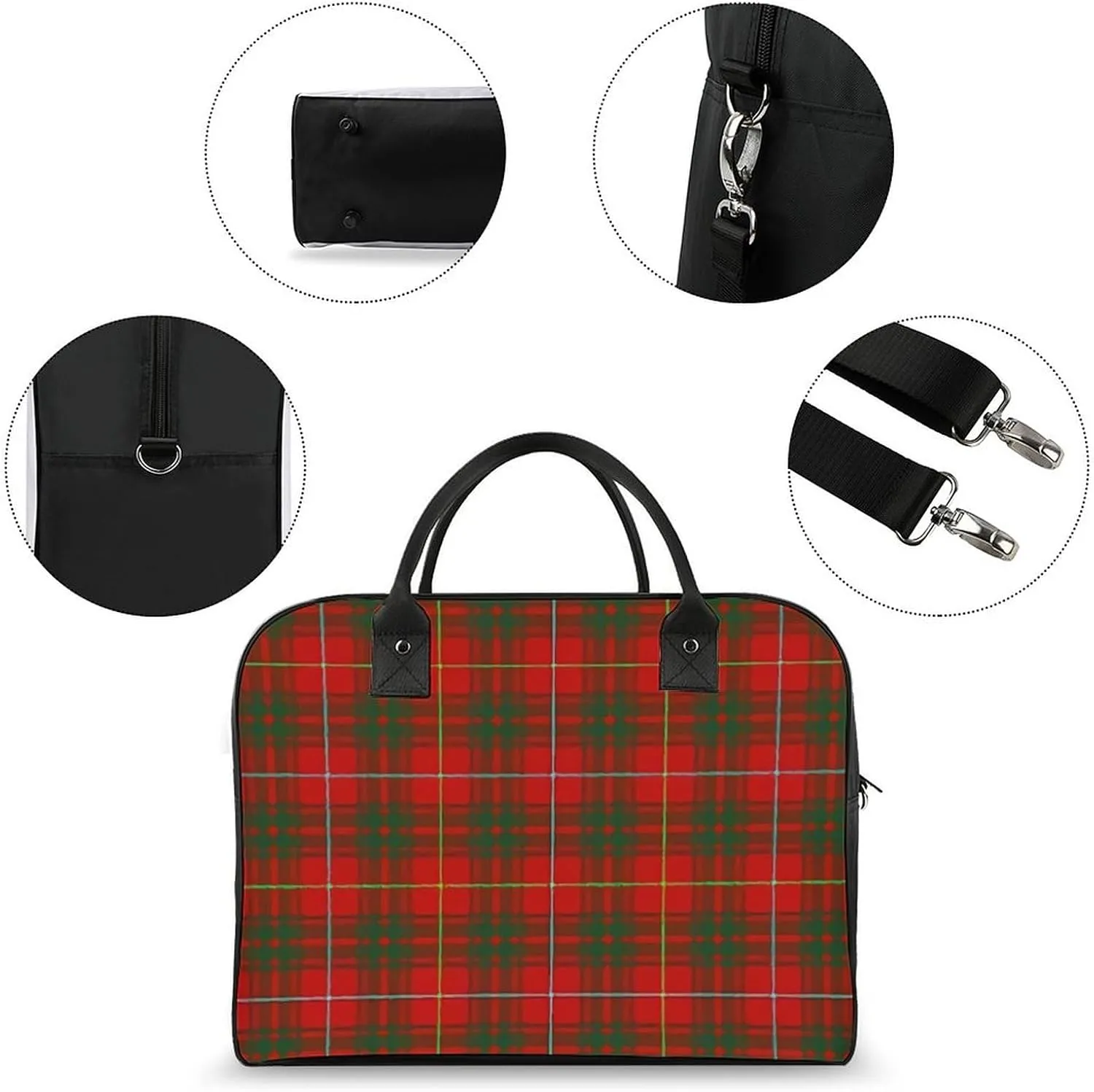 Clan MacArthur Arthur Fashionable Large Capacity Travel Handbag Unisex