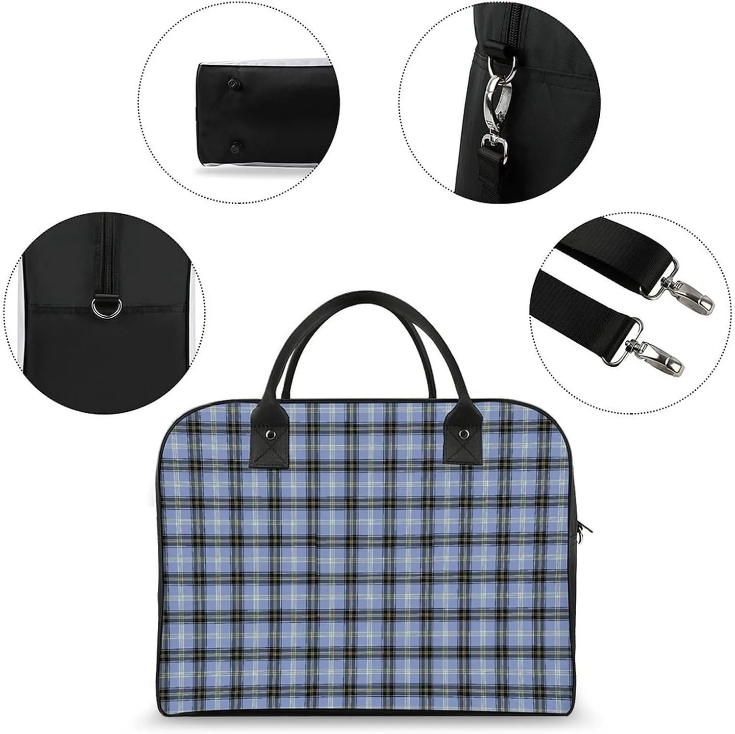 Clan MacArthur Arthur Fashionable Large Capacity Travel Handbag Unisex