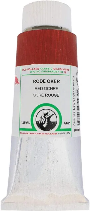 Classic Oil Color - Red Ochre, 125 ml tube