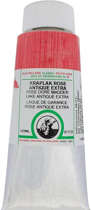 Classic Oil Color - Rose Dore Madder Lake Antique Extra, 125 ml tube