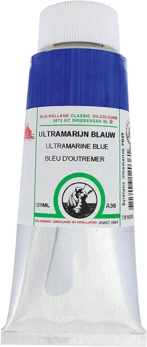 Classic Oil Colors - Ultramarine Blue, 125 ml tube